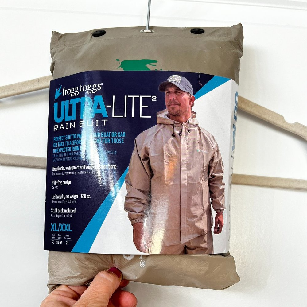 FROGG TOGGS Men's Ultra-Lite2 Waterproof Breathable Protective Rain Suit XL